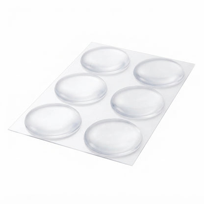 6pcs Clear Silicone Door Stoppers