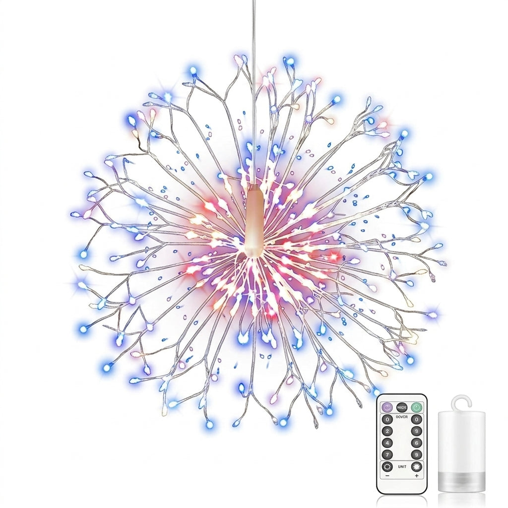 FIREWORKS 120 LED String Lights-RGB-120 LED