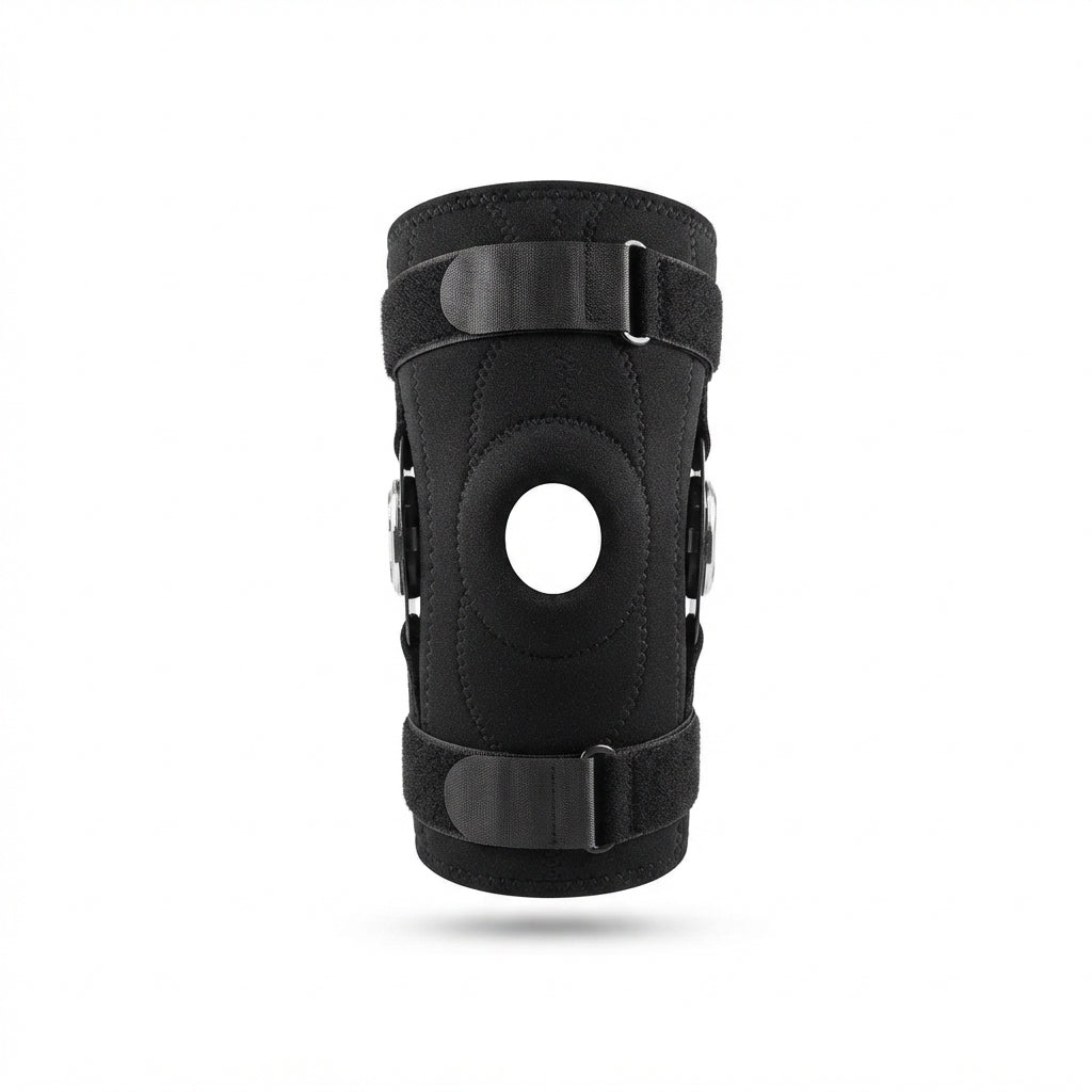 Double Metal Full Knee Support