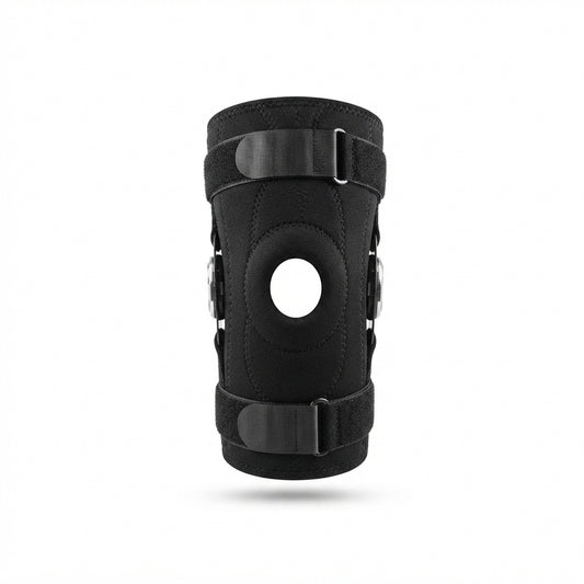 Double Metal Full Knee Support