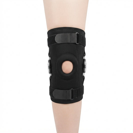Double Metal Full Knee Support