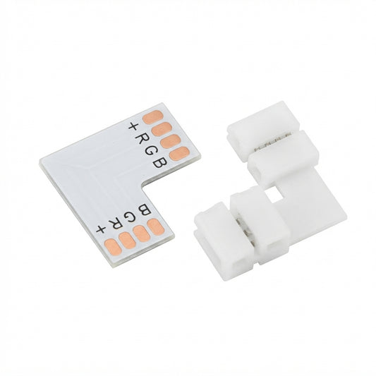 10 Pcs 10mm 4-pin Solderless Clip Coupler Connector