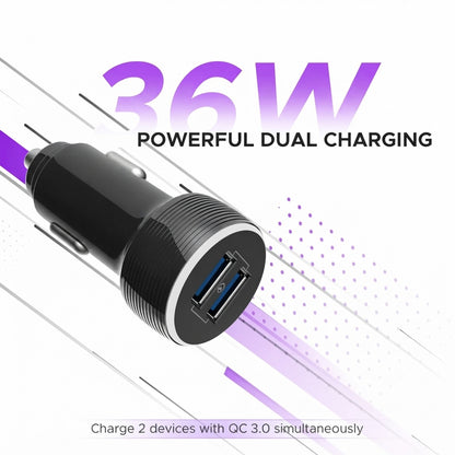 2 QC 3.0 USB Car Charger