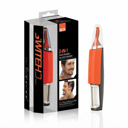 2 in 1 Head to Toe Body Groomer Trimmer for Men