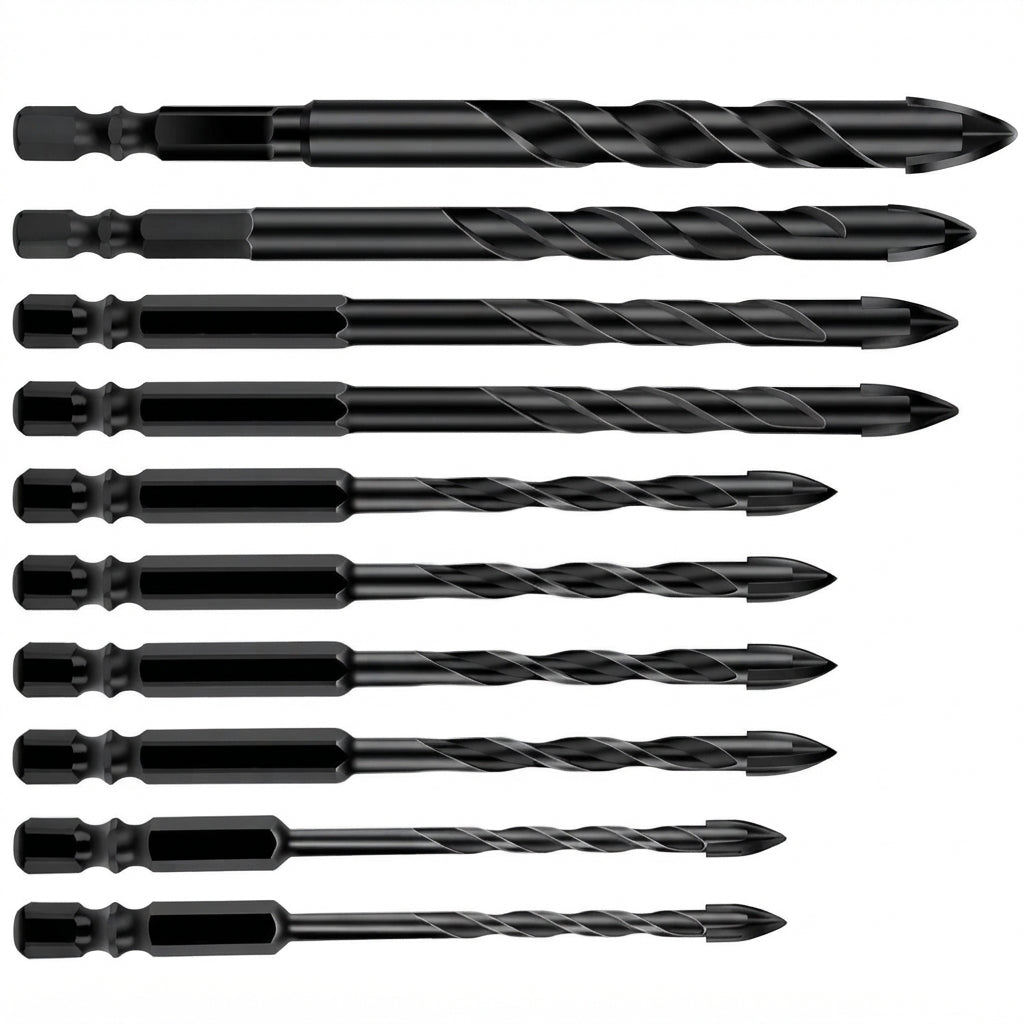 Masonry Drill Bit - 10 Pieces