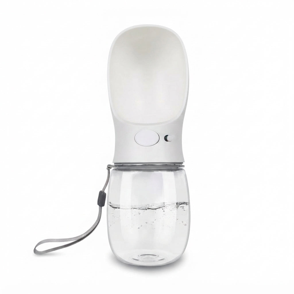 Dog Water Bottle-White-350ml