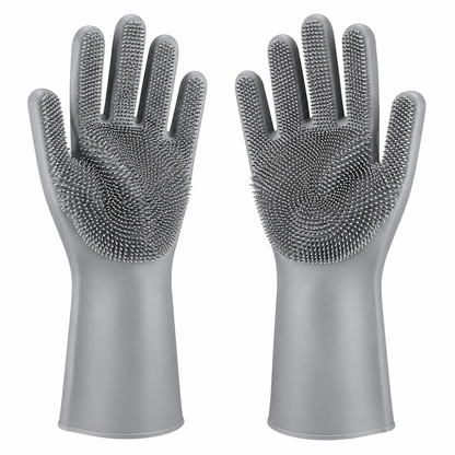 Dish Washing Gloves-Grey