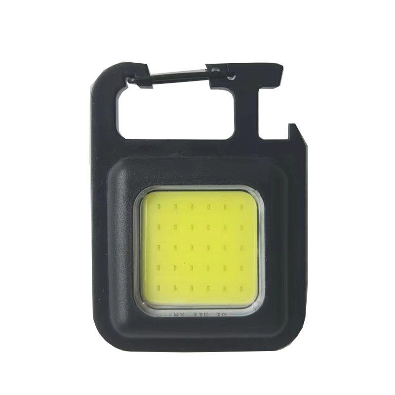 1000 Lumens Mini COB Keychain Flashlight Rechargeable Magnetic Work Light