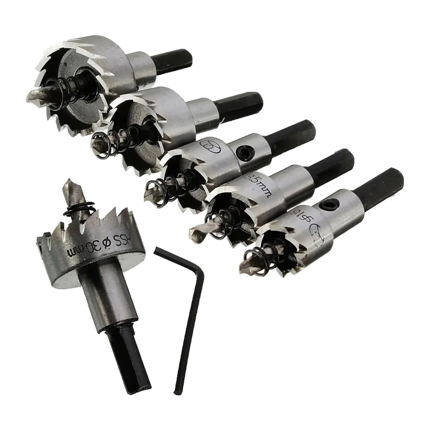 5pcs 16-30mm Saw Cutter Drill Bit Set
