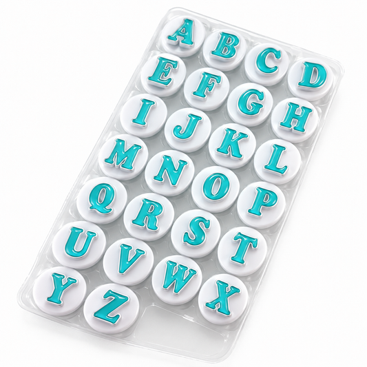Alphabet Number Letter Mould-26pcs Capital Letter