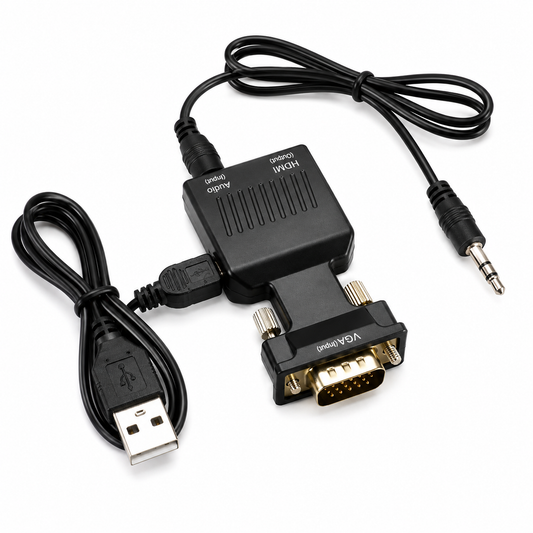 VGA Male to HDMI Female Adapter