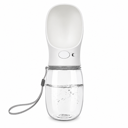 Dog Water Bottle-White-550ml