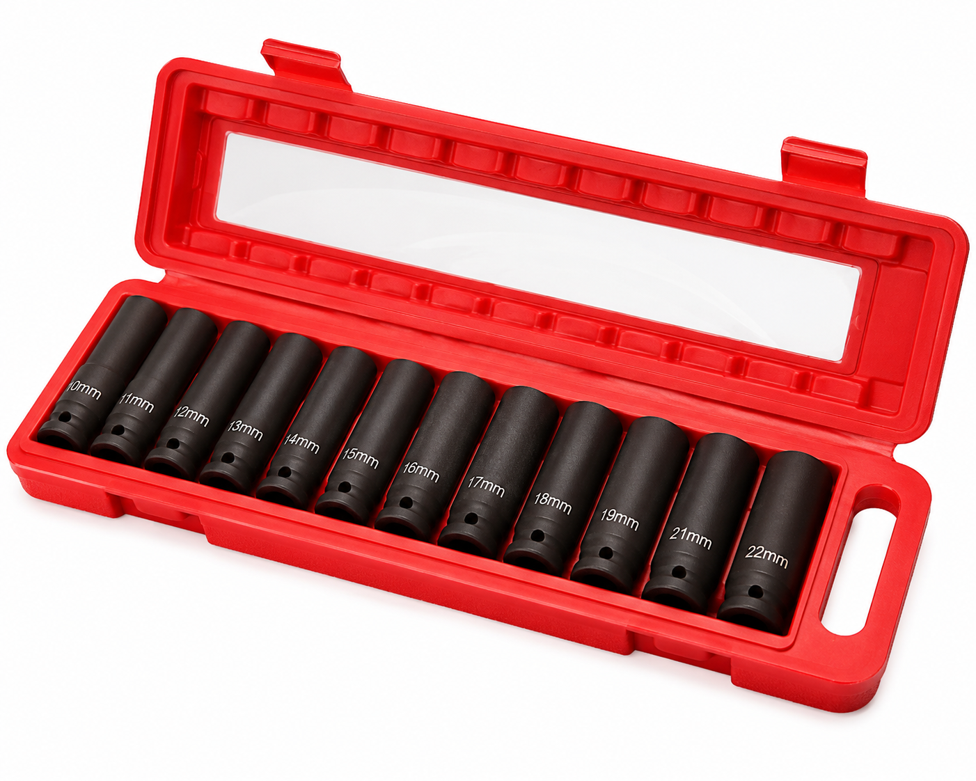 1/2 Inch Drive Deep 6-Point Impact Socket Set