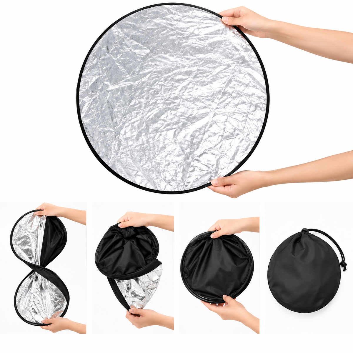 5-in-1 Multi Disc Photography Studio Light Reflector