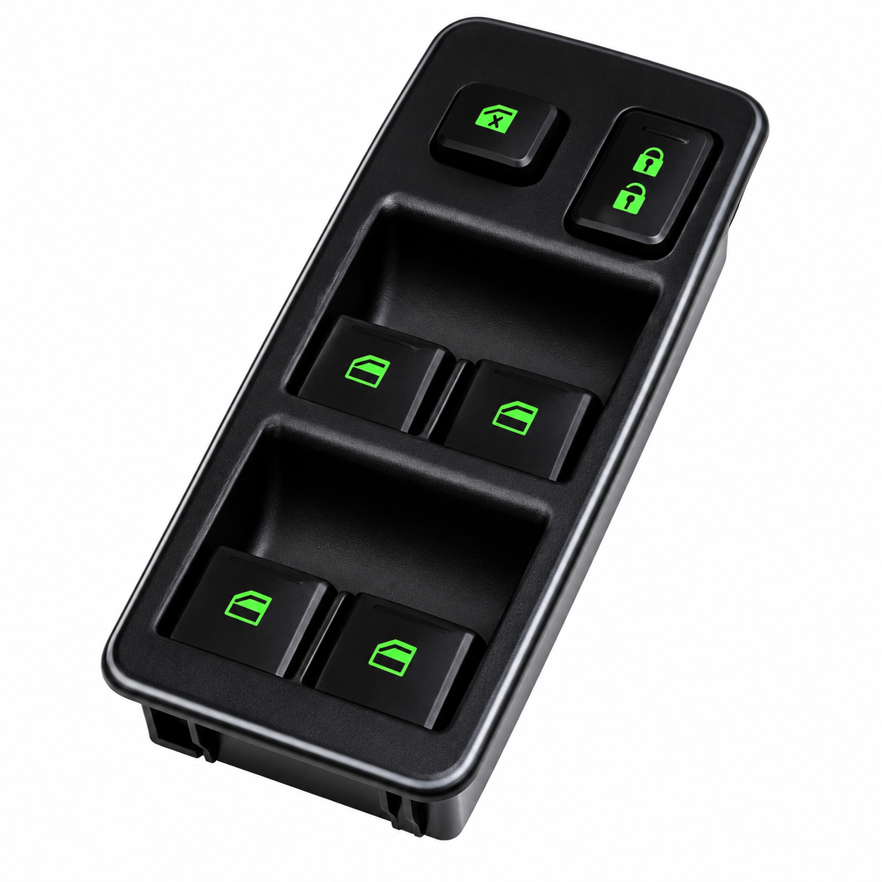 Car Window Button Luminous Sticker Lifter Switch Night Fluorescent