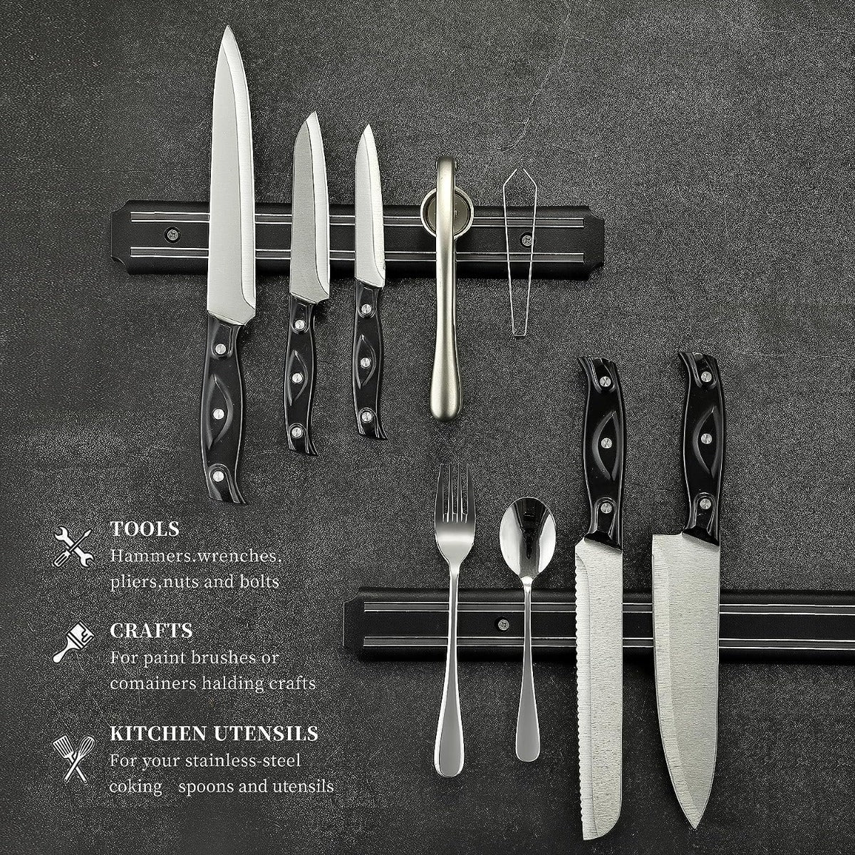 21.6 “ Wall Mount Magnetic Knife Holder