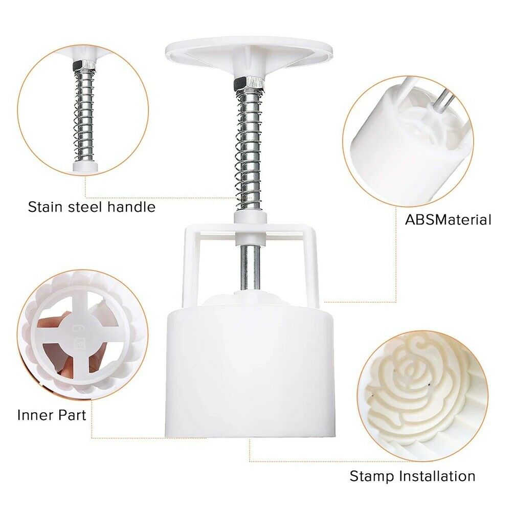 10Pcs/set Cake Mould With Stamps