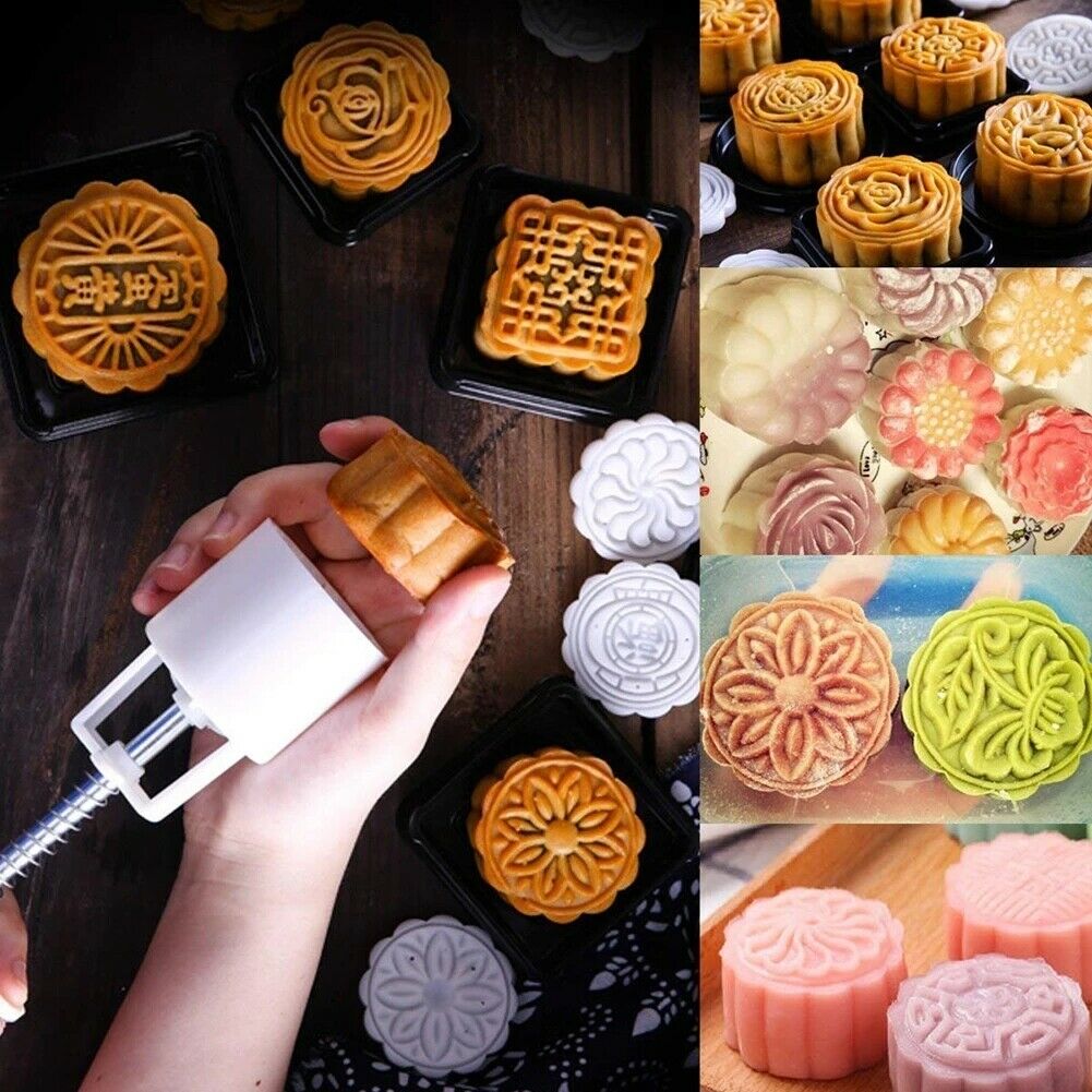 10Pcs/set Cake Mould With Stamps