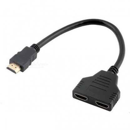 HDTV Splitter Cable 1.4 Version, 1 Male to 2 Female