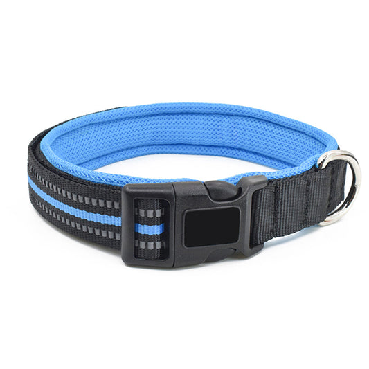 KC-006 PET NECKLACE-Blue-Small