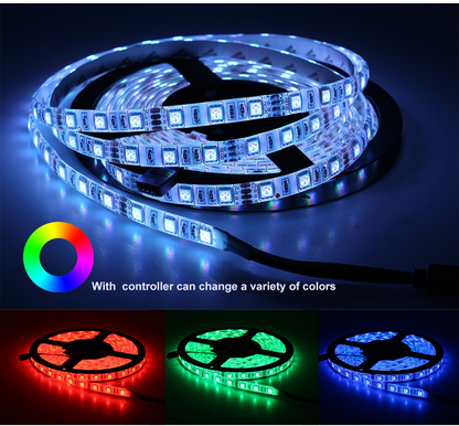 10M RGBWW LED Light With Touch Screen Controller & Adapter