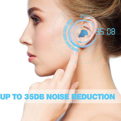 6Pcs Reusable Silicone Ear Plugs