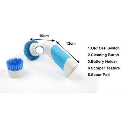 Electric Dishwasher Cleaning Brush