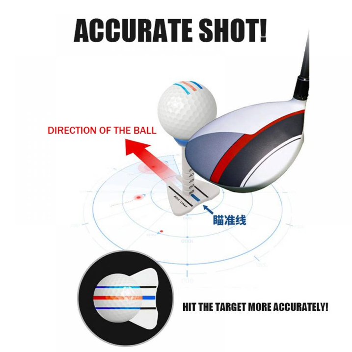 Adjustable Height Golf Tee Off with Greater Consistency & Shoot Better Scores
