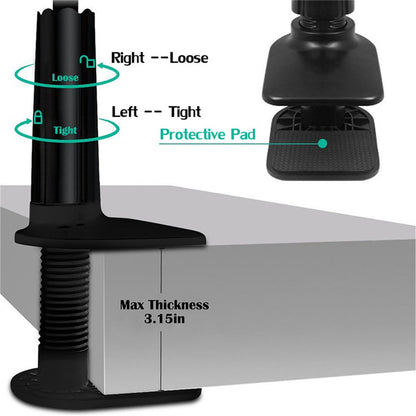 Lazy Bracket Phone Holder-Black