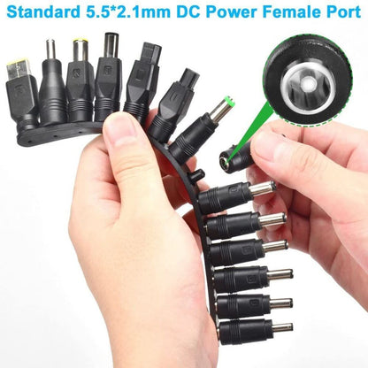 38Pcs DC Barrel Jack Adapter 5.5 x 2.1 mm