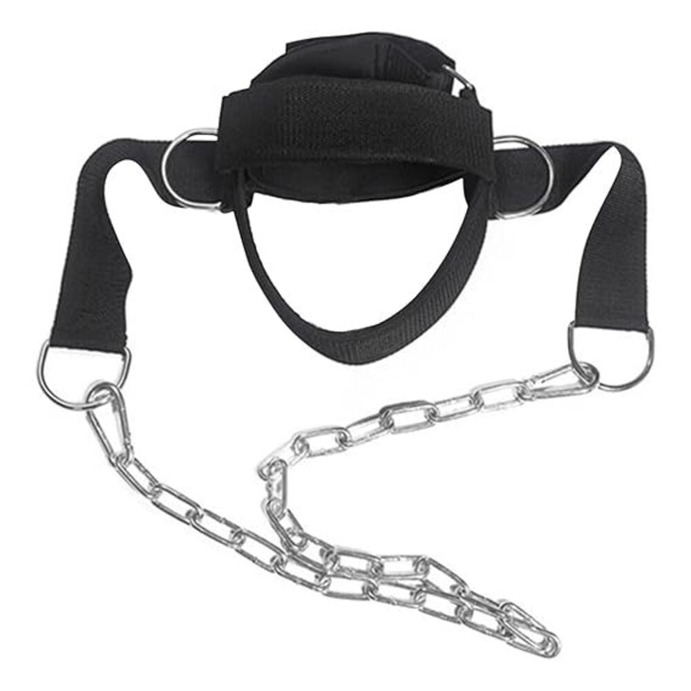 Head & Neck Exercise Band With Iron Chain
