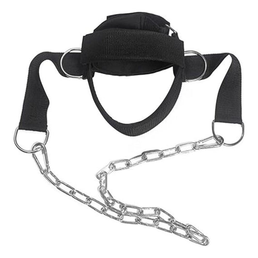 Head & Neck Exercise Band With Iron Chain