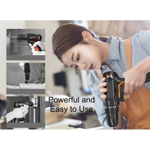 112PCS 12V Cordless Drill Driver Set