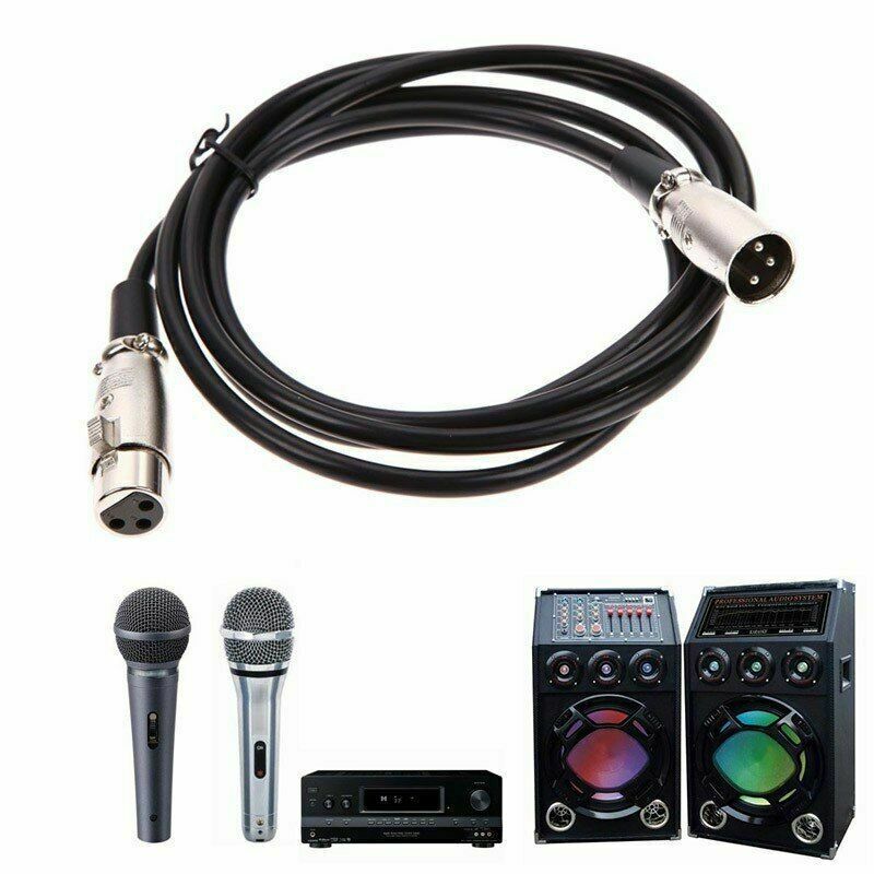 3-Pin XLR Male to Female Cable