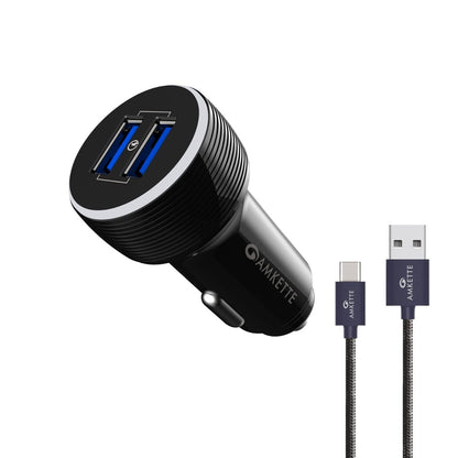 2 QC 3.0 USB Car Charger