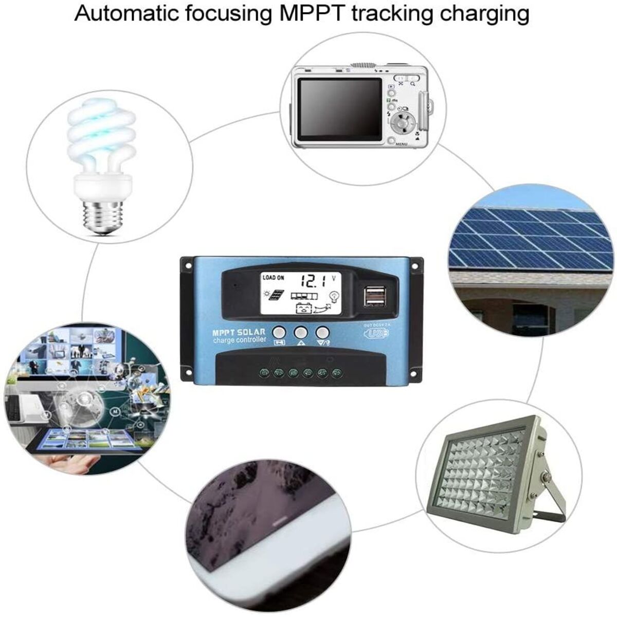 100A Solar Charge Controller