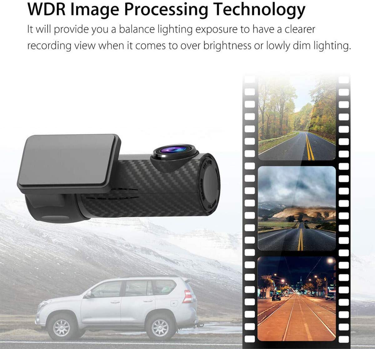 170 Degree Wide Angle WDR WiFi Cam