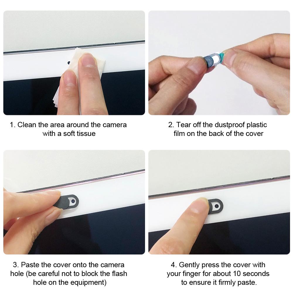 6Pcs Ultra Thin Webcam Cover Slider