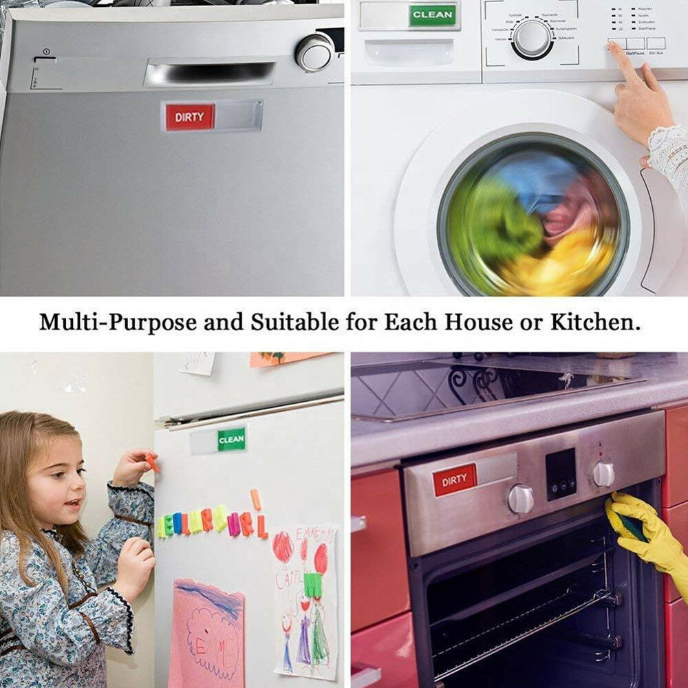 Premium Clean Dirty Dishwasher Magnet