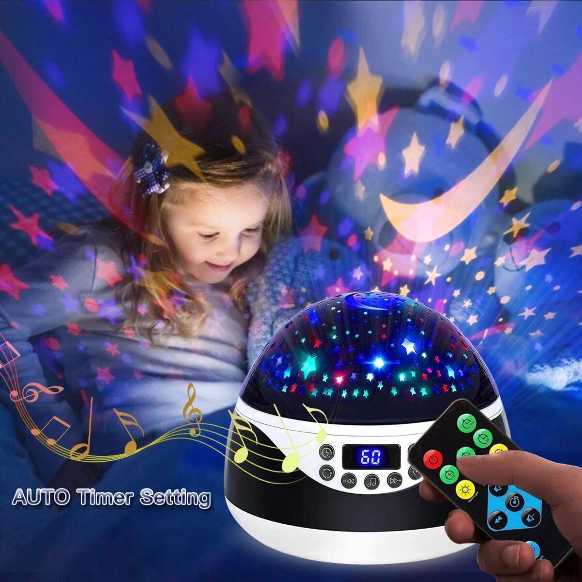 Star Projector Night Light