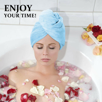 Microfiber Hair Towel Wrap