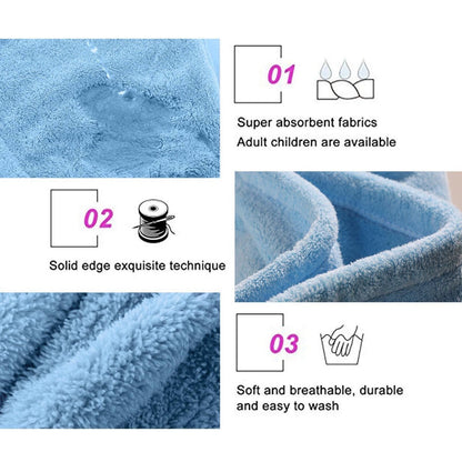 Microfiber Hair Towel Wrap