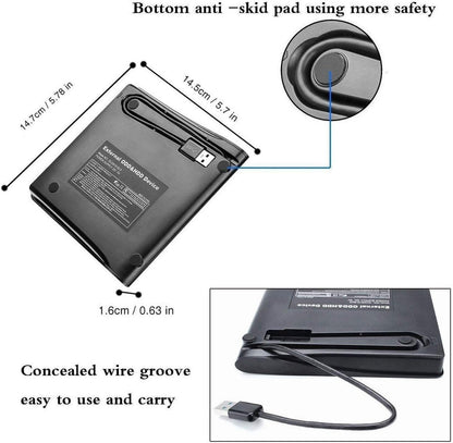 USB 3.0 External CD/DVD-RW Drive