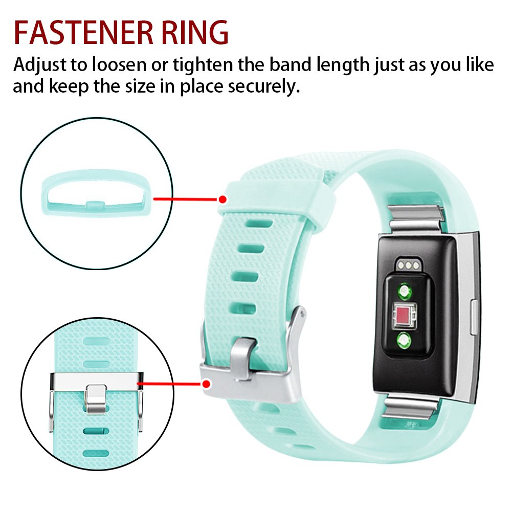 Fitness Tracker Normal Rubber band-Mint-L