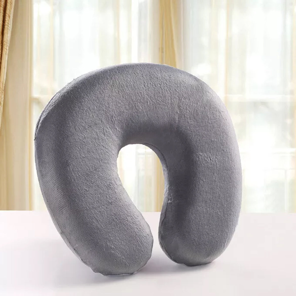 Inflatable Pillow Neck -Gray