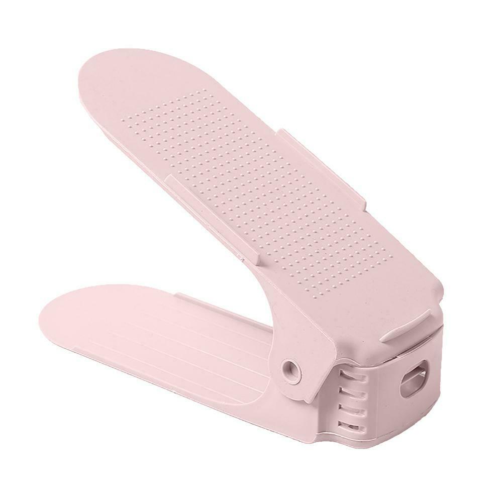4Pcs/Set Shoe Rack Organizer -Light Pink