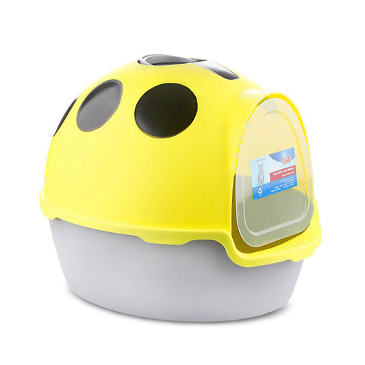 Cat Litter Box-Yellow