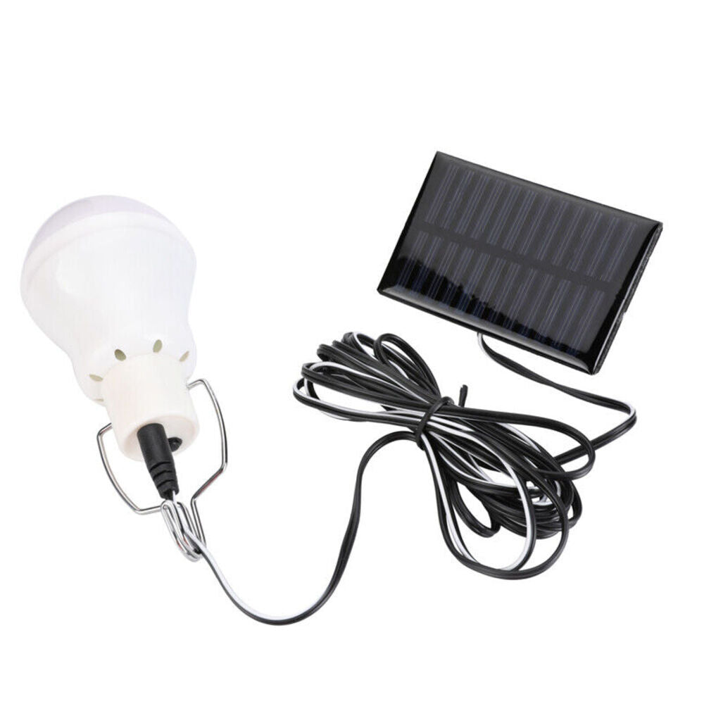 LED Solar Panel Powered Tent Lamp