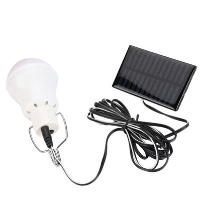 LED Solar Panel Powered Tent Lamp