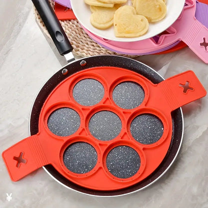 1pc Silicone Non-stick Baking Cookie Mold, Cake Mold, Pancake Mold
